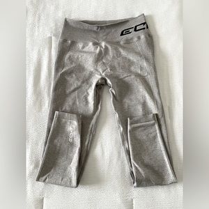 Grey Workout 3/4 Leggings